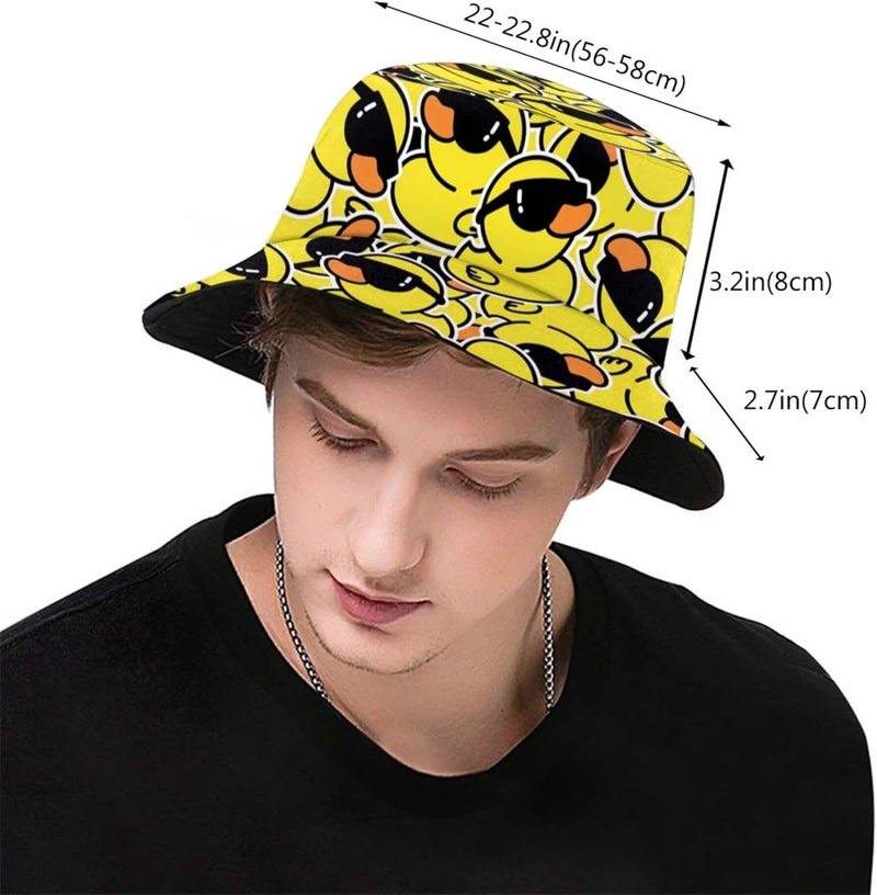 AKMCBSH Trendy Bucket Hat - Comfortable Packable Sun Beach Hat for Women Men, Perfect for Outdoor Activities Travel Hiking - Image 3